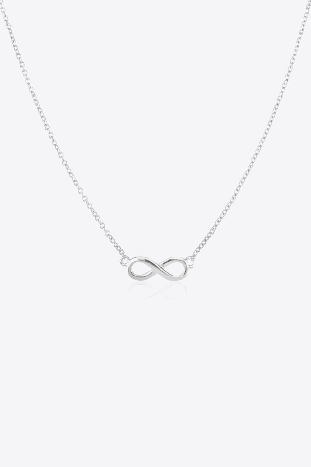 Figure 8 Lobster Clasp 925 Sterling Silver Necklace