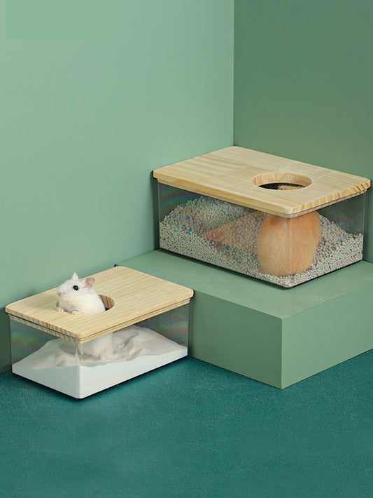 Clear Hamster Bathtub in Assorted Sizes