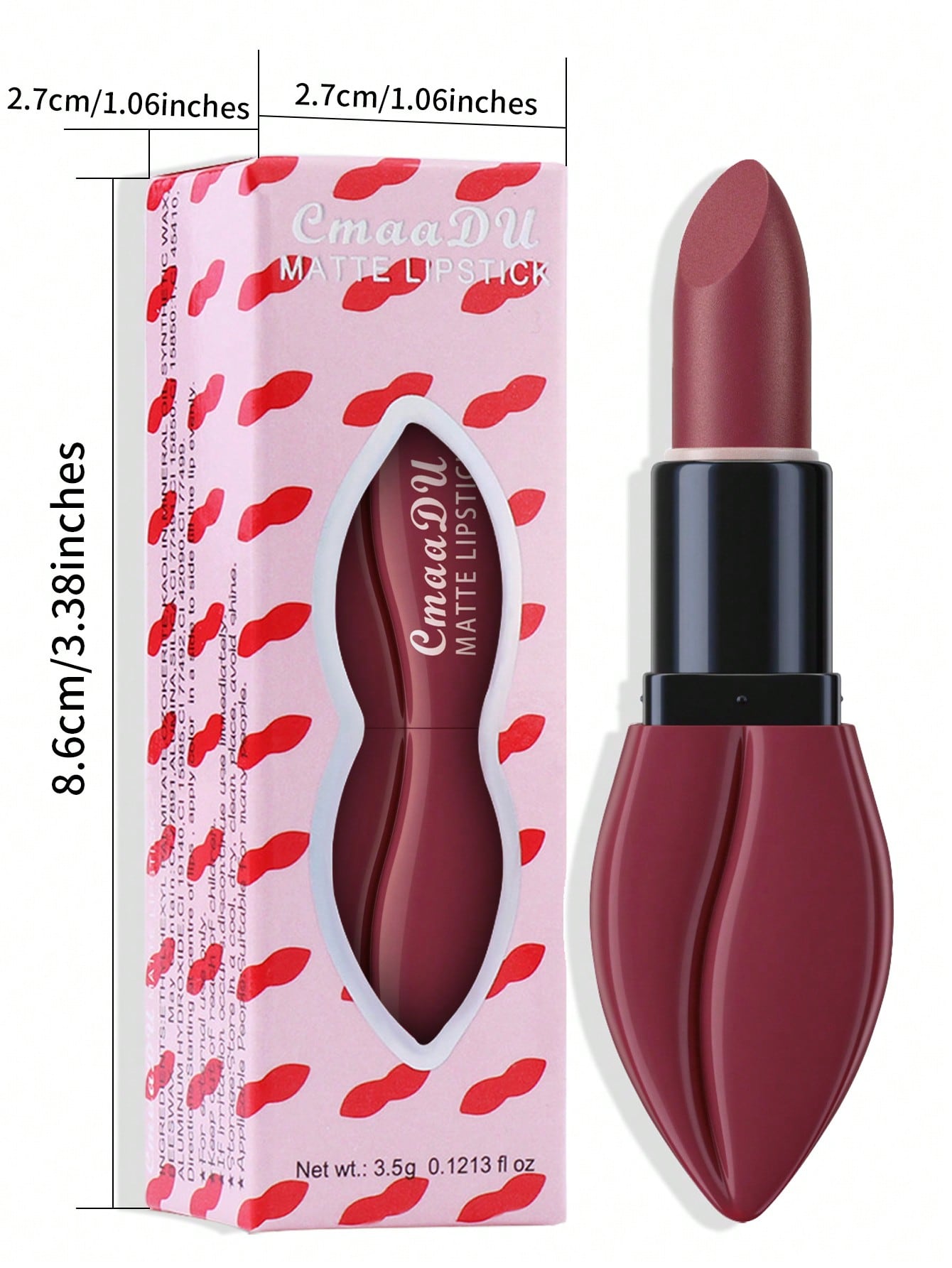 Velvet Matte Long-lasting Non-stick Cup High Pigment Lipstick 💜
