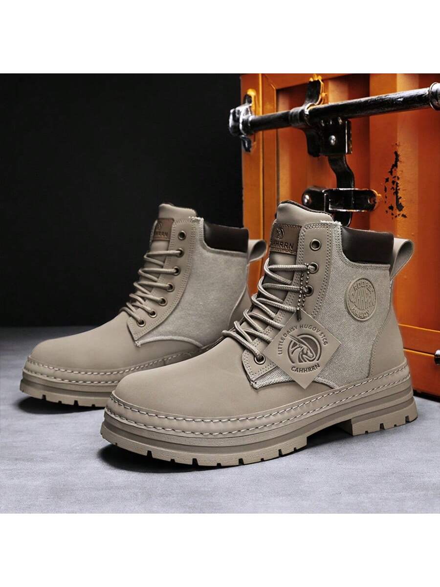 Men's Casual Street Style Motorcycle Boots