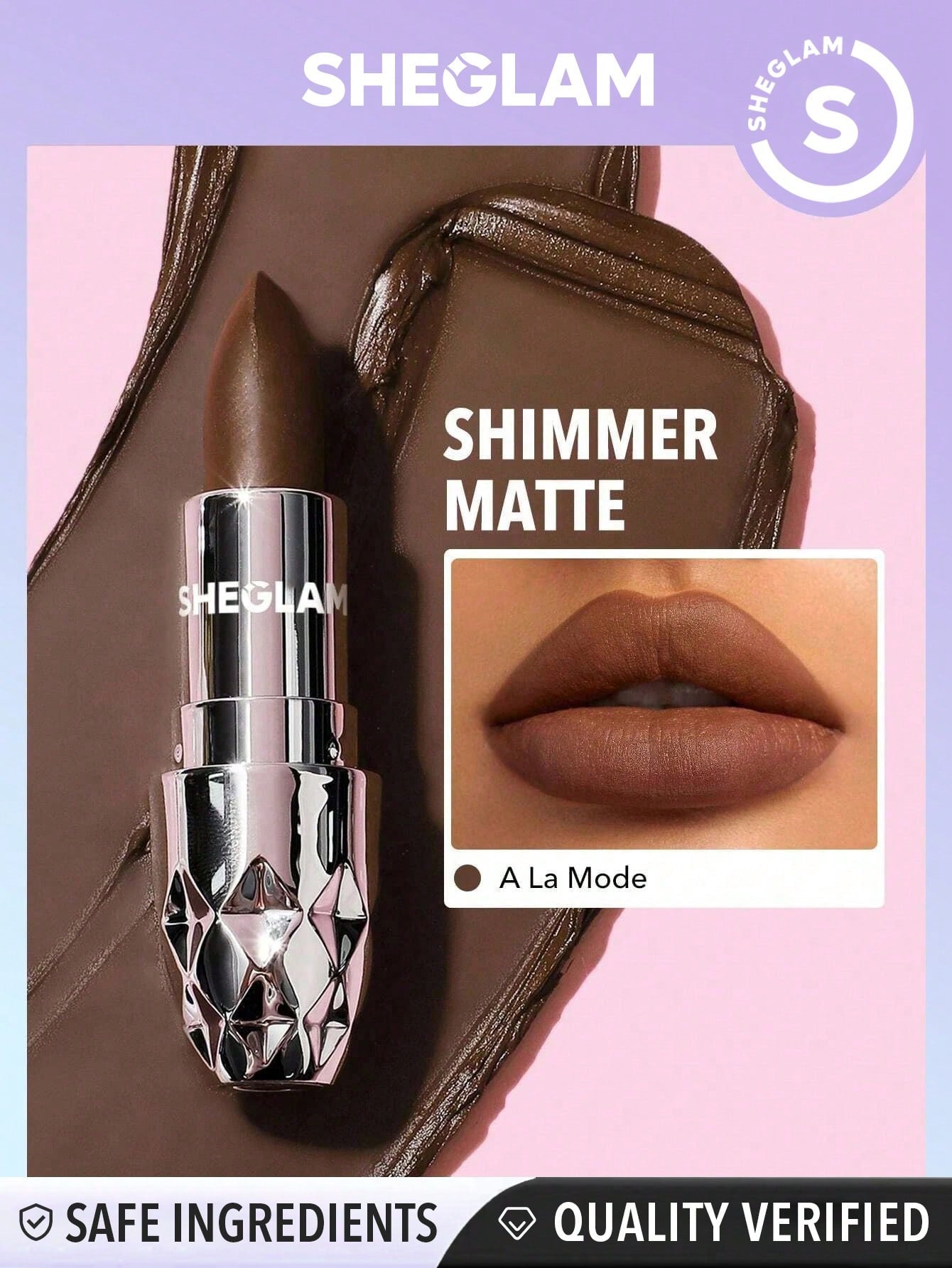 Velvet Lipstick - Shimmer Matte Long Lasting Nourishing Silky Smooth Lipstick 💜