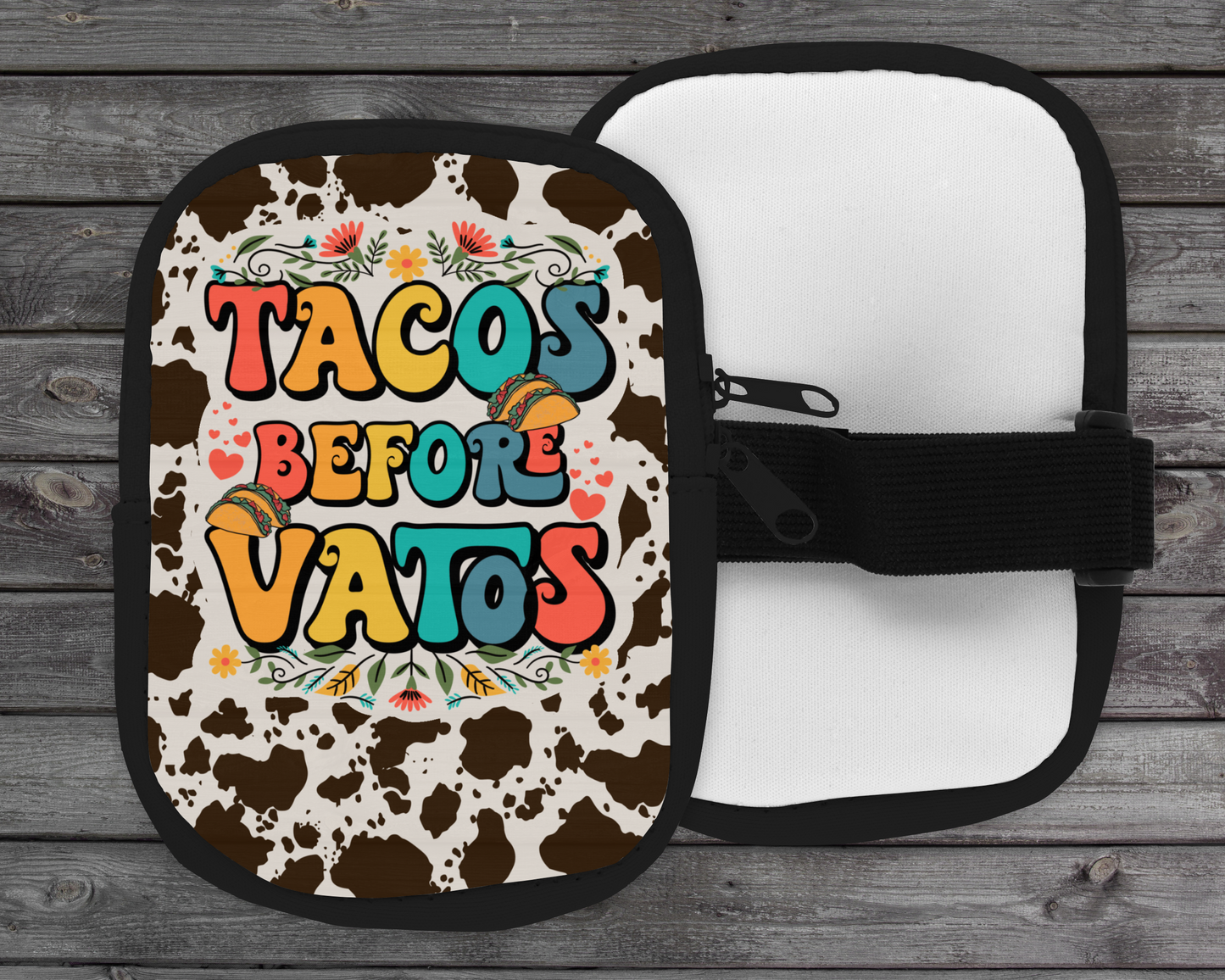 Taco's Before Vatos Zippered Pouch/Bag For 40oz Tumbler