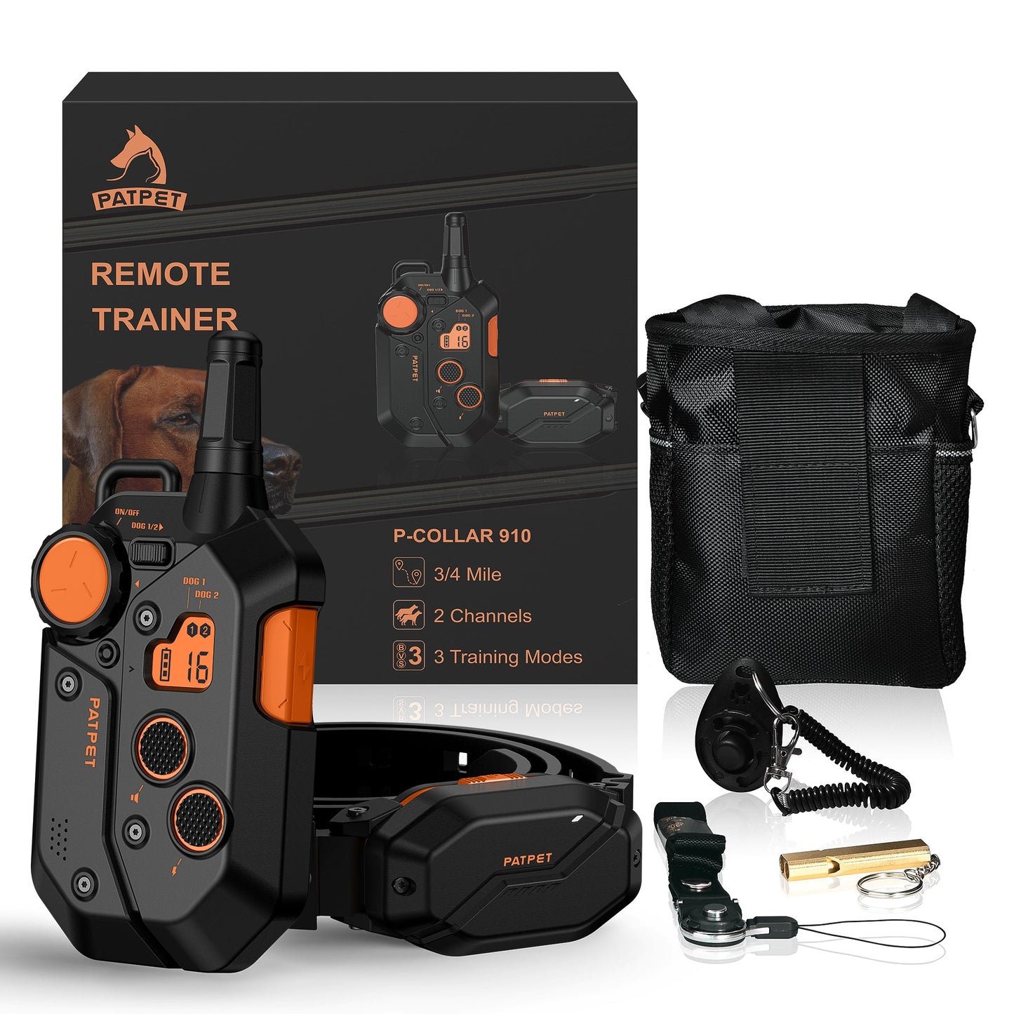 910 Dog Training Collar With More Training Tools