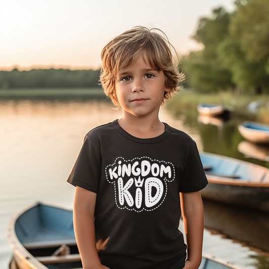 (Children's) Kingdom Kid Youth & Toddler Graphic Tee SZ 2T-Youth20