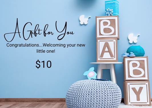 BGShop New Baby in Blue Gift Card