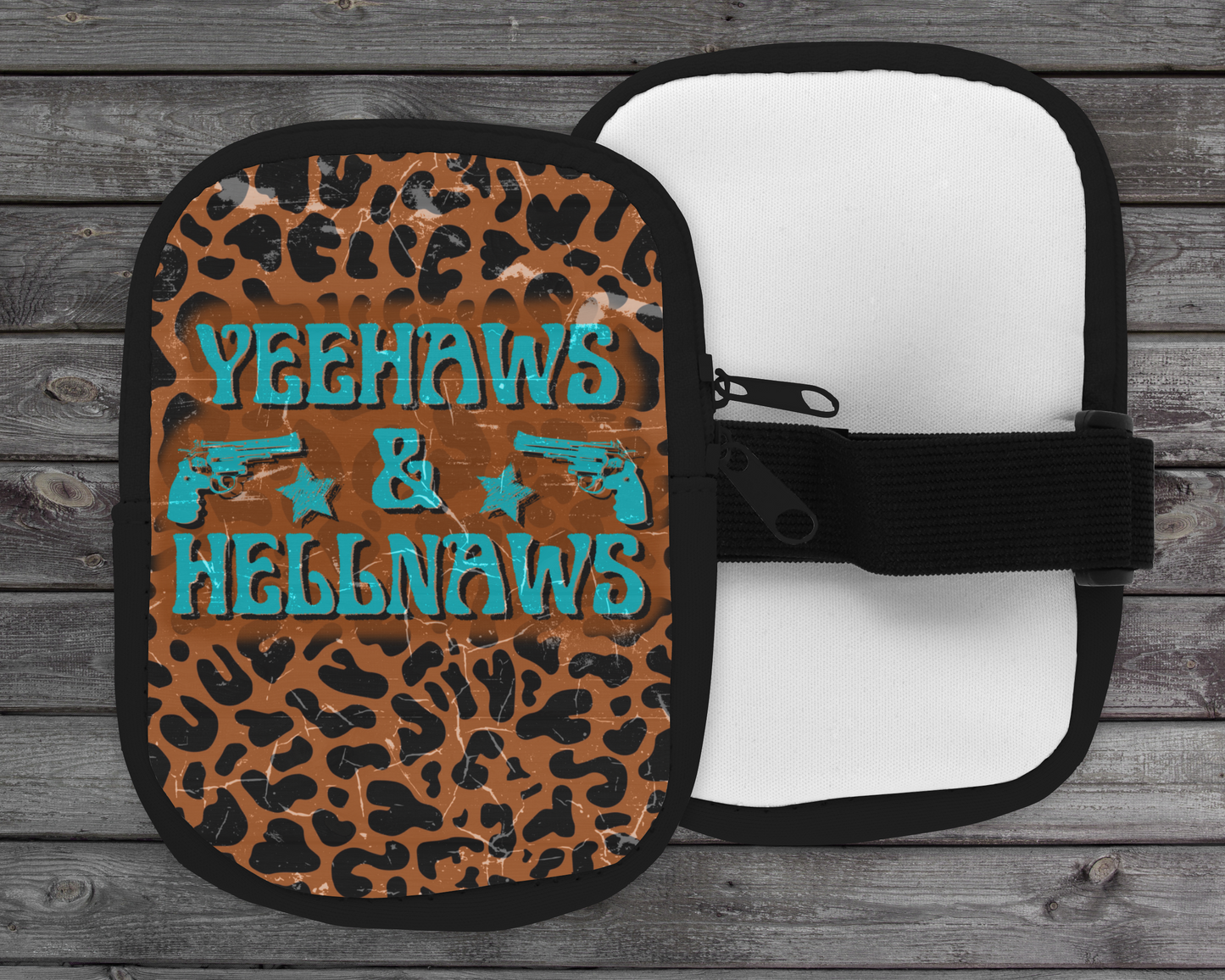 Yeehaws & Hellnaws Zippered Pouch/Bag For 40oz Tumbler