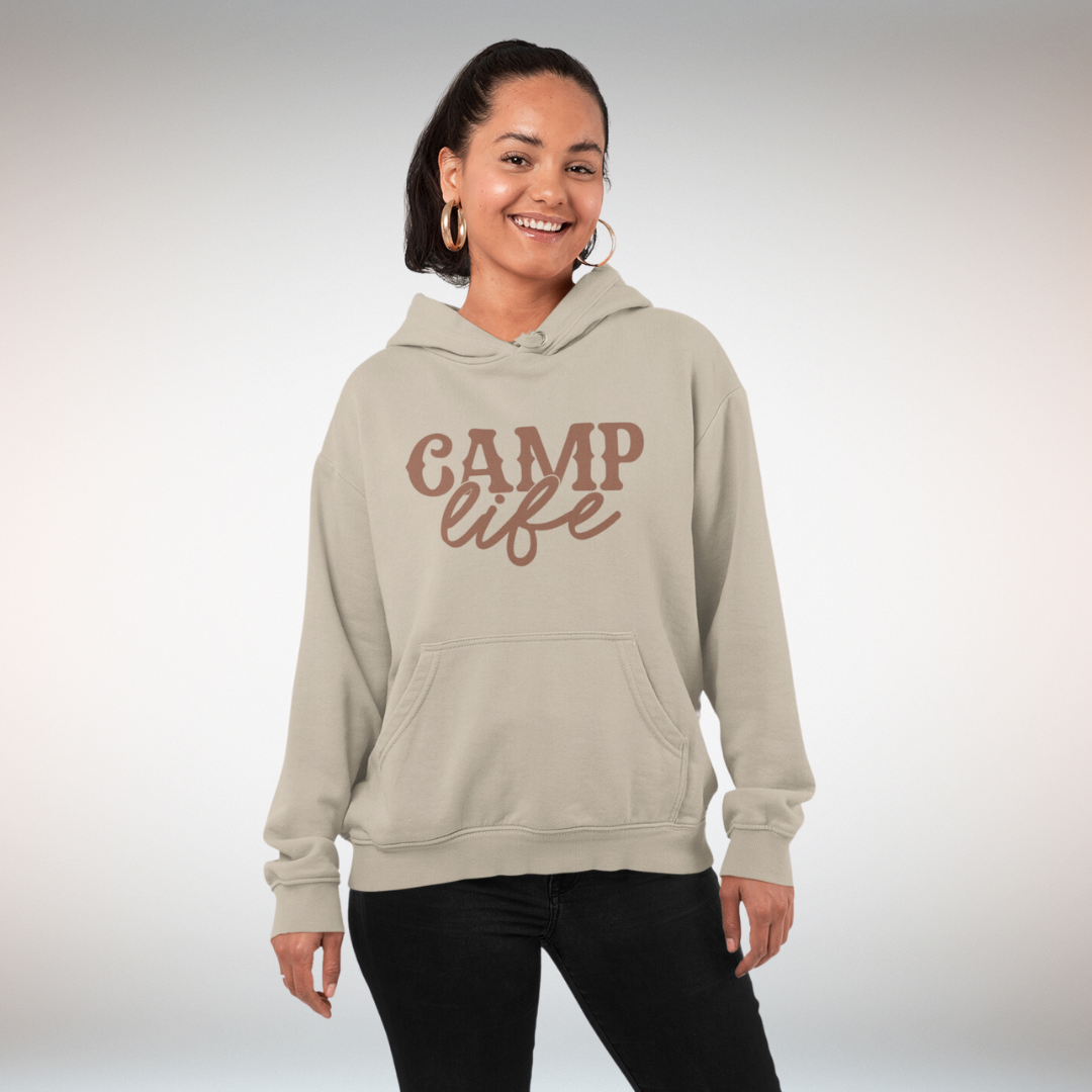 Unisex Full Size Camp Life Graphic Hoodie