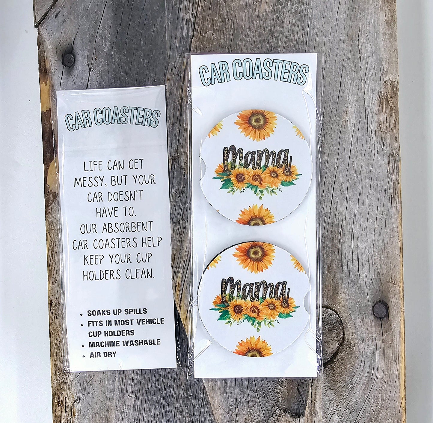 Mama Car Coasters