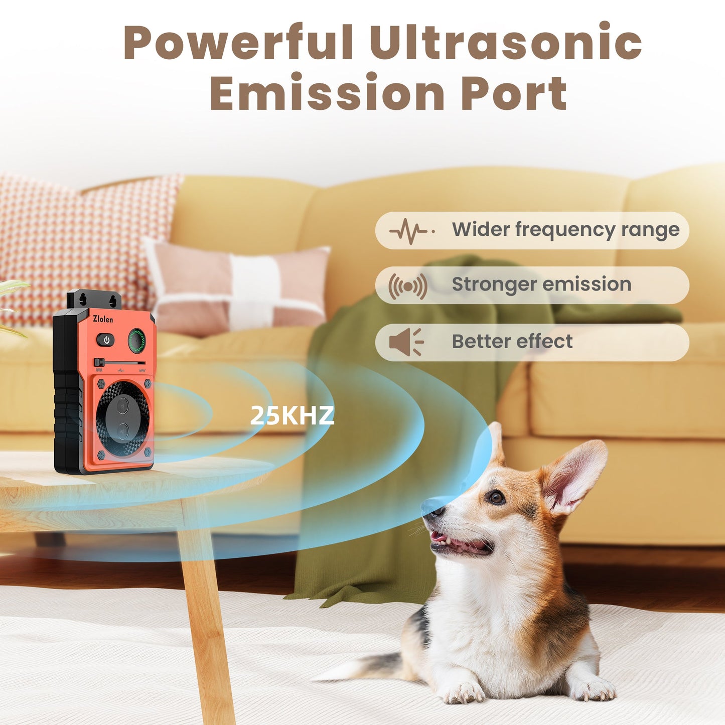 Anti-Bark Ultrasonic Repeller Box U11（Home Using）