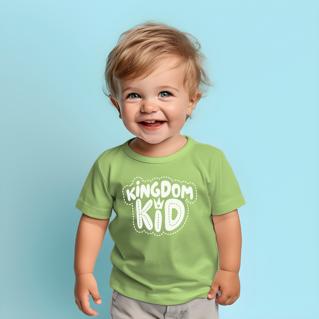 (Children's) Kingdom Kid Youth & Toddler Graphic Tee SZ 2T-Youth20