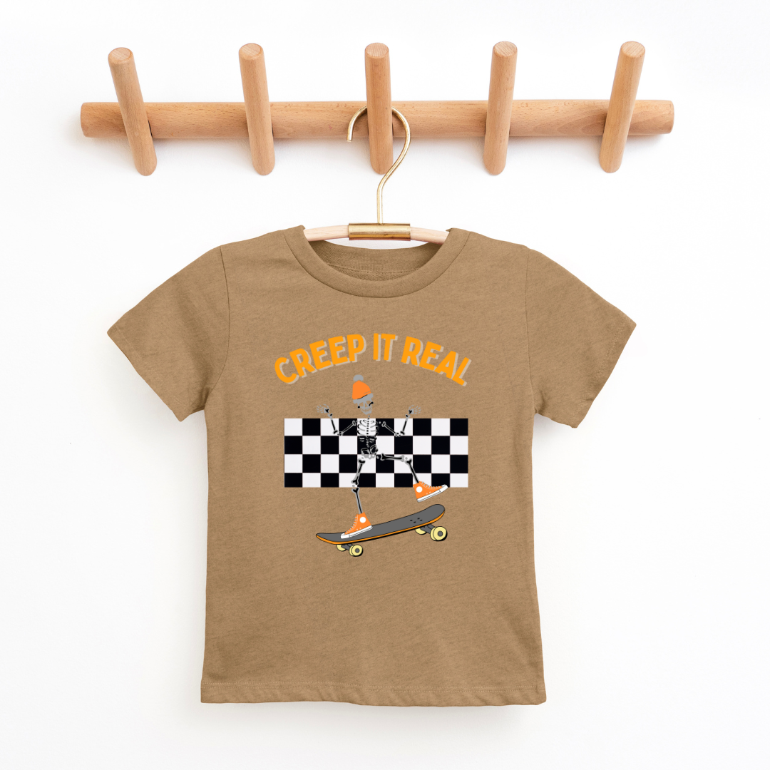 Creep It Real Youth & Toddler Graphic Tee SZ 2T-Y20