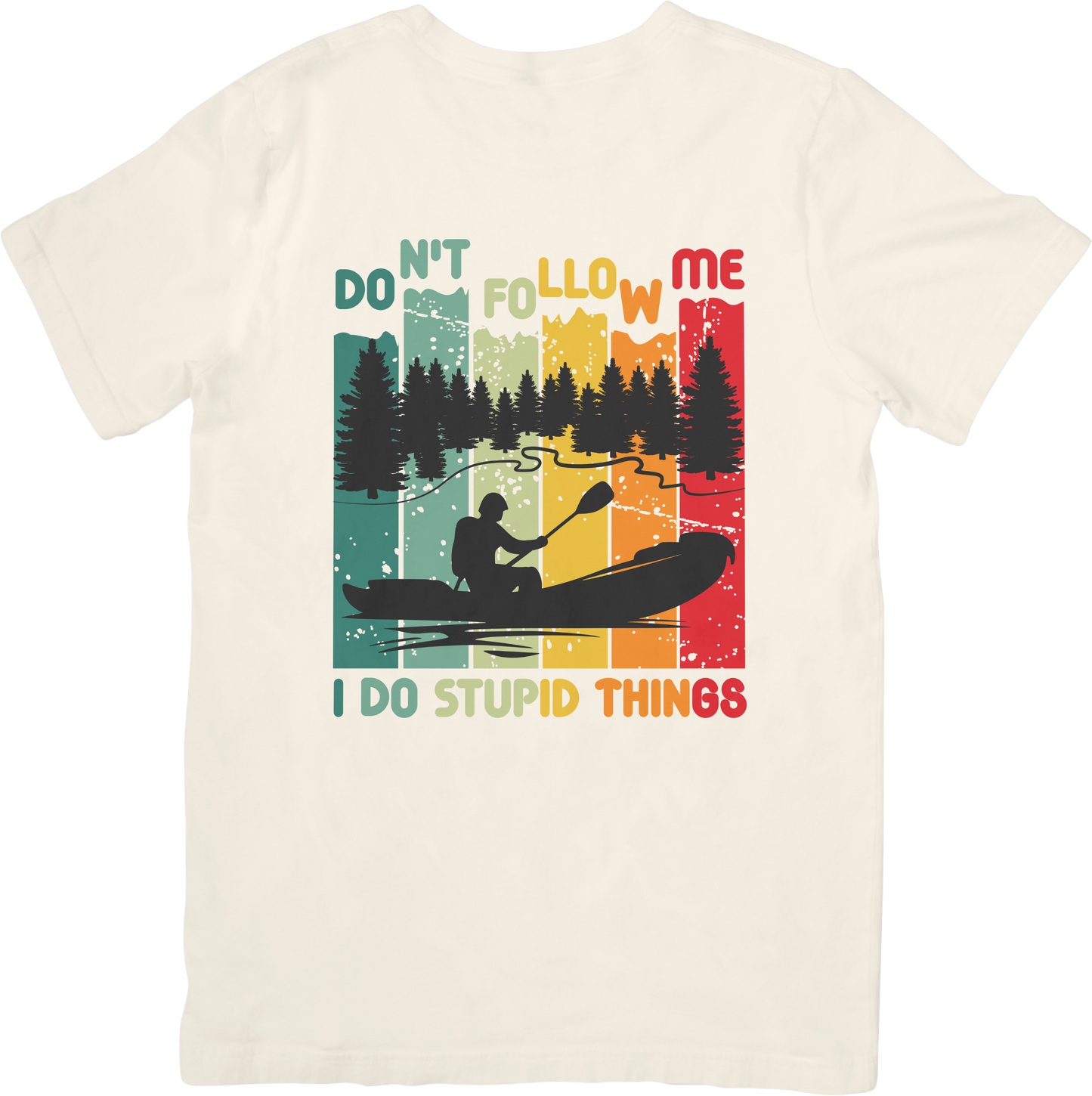Men's Full Size Don't Follow Me Graphic Tee