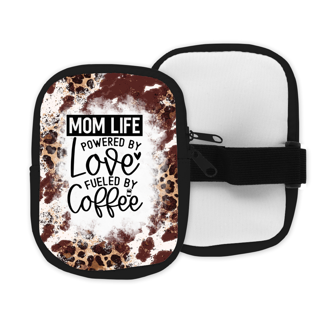 Fueled By Coffee Zippered Pouch/Bag For 40oz Tumbler