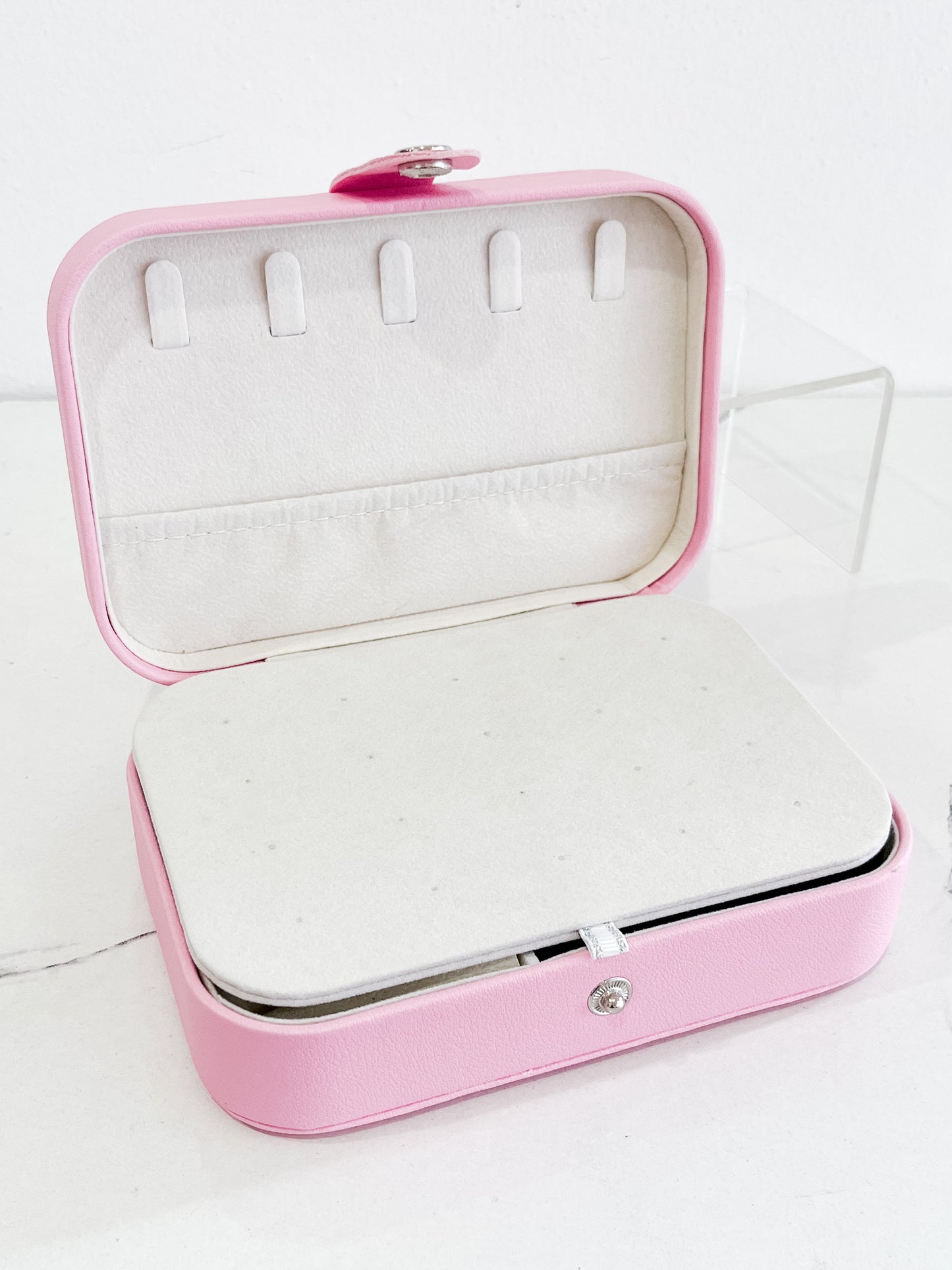 Essentials Pink Jewelry Box