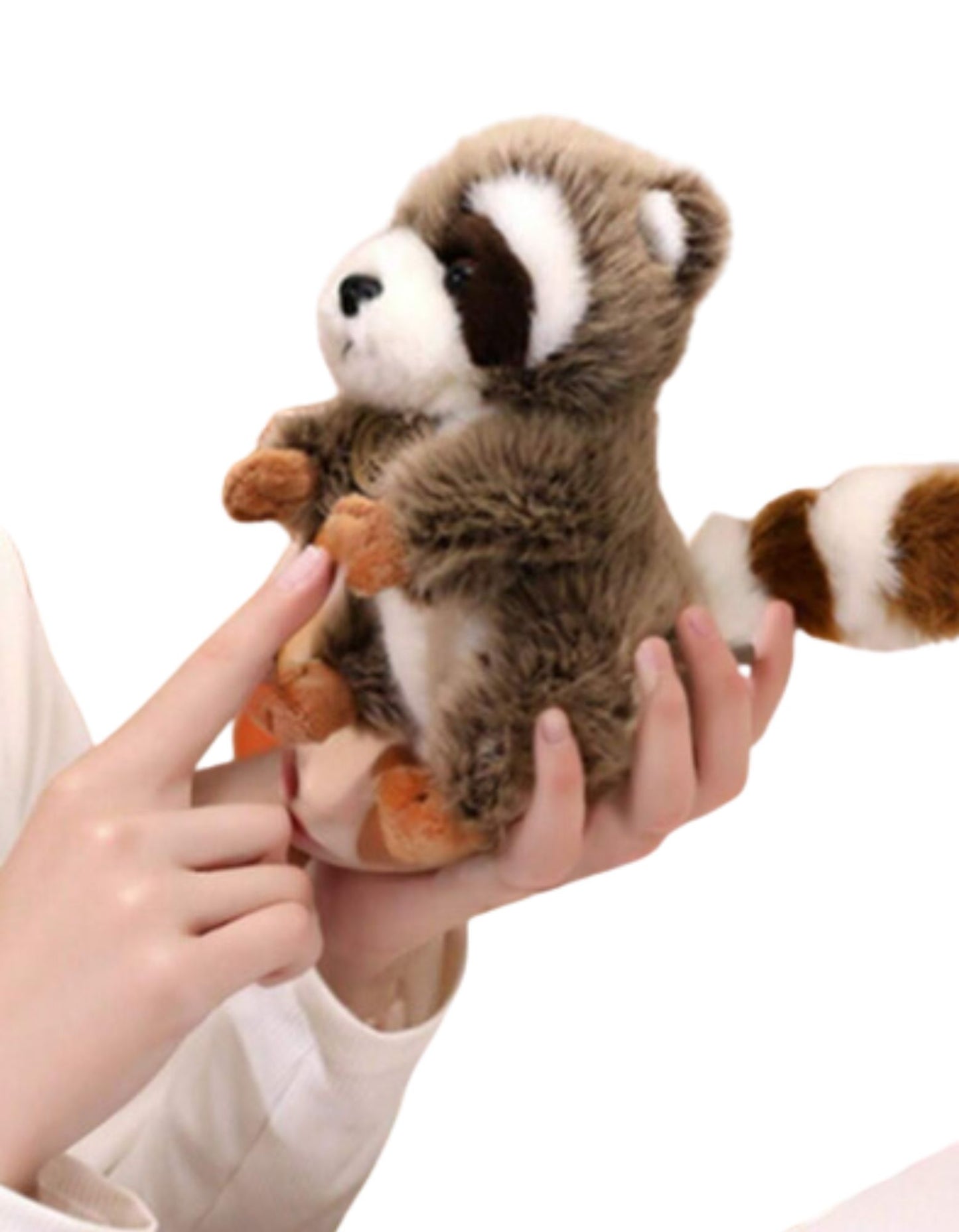 7" (Inch) Stuffed Raccoon Plush Animal Toy