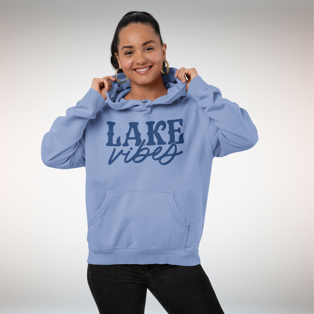 Unisex Lake Vibes Graphic Hoodie