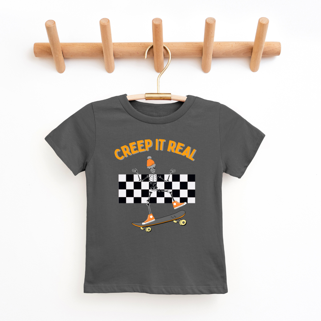 Creep It Real Youth & Toddler Graphic Tee SZ 2T-Y20