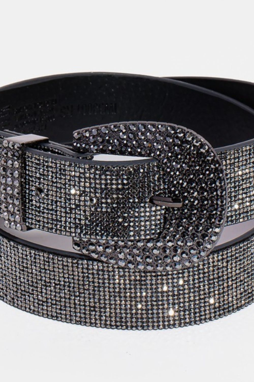 Fame Rhinestone Embellished Belt