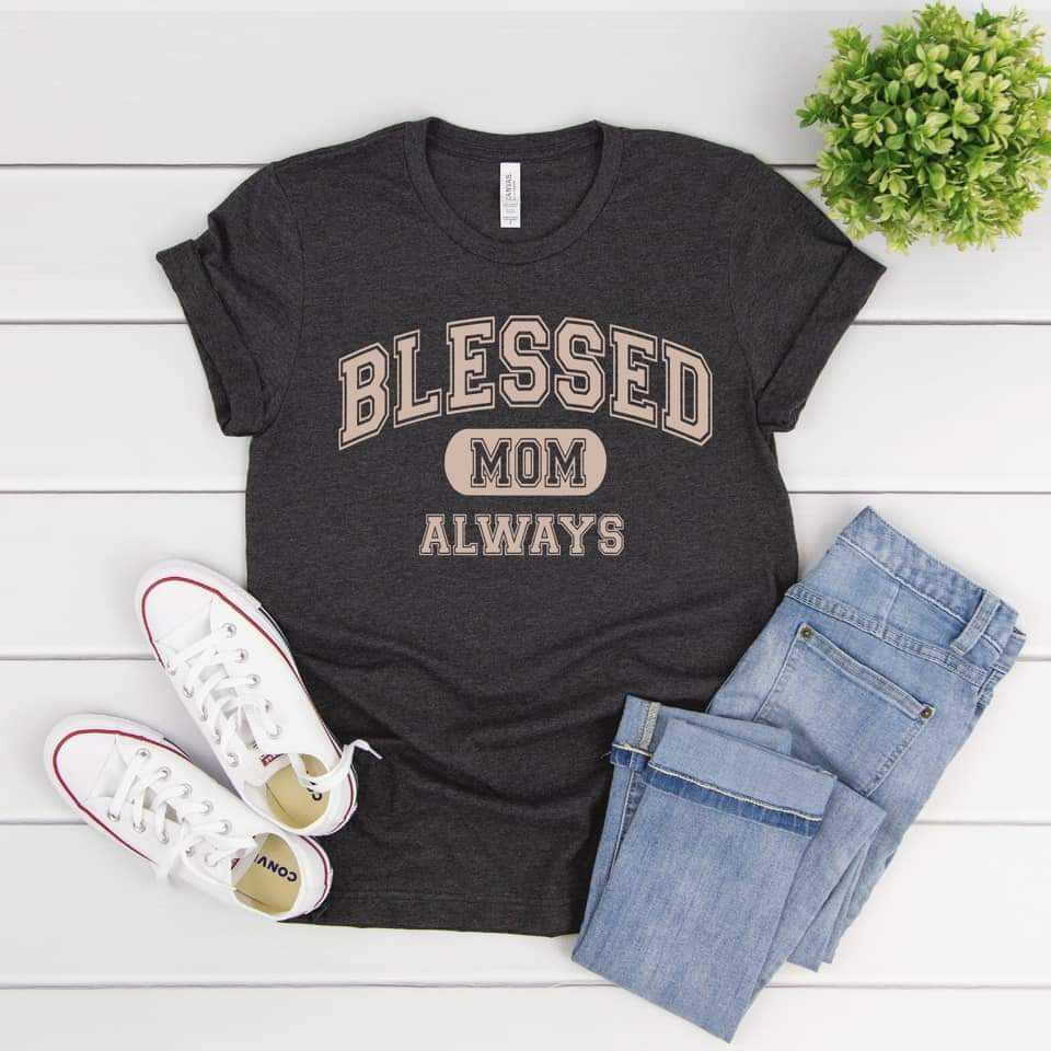 FULL SIZE Blessed Mama Graphic Tee.