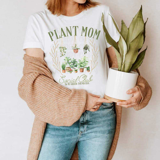 Full Size Plant Mom Social Club Graphic Tee