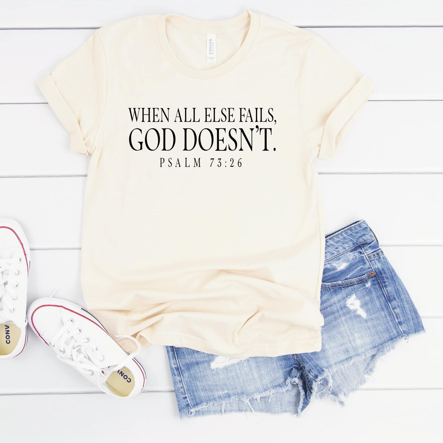 Full Size God Doesn’t~ Graphic Tee/Sweatshirt options