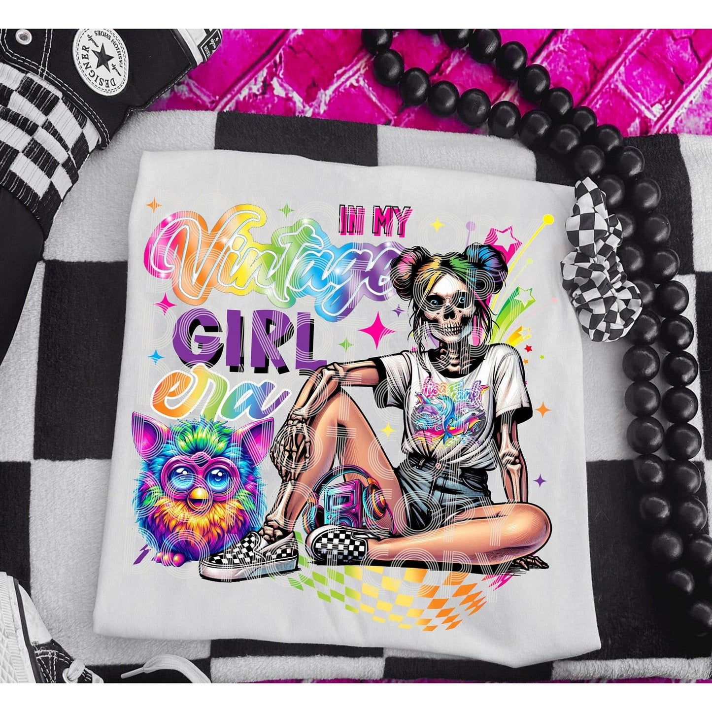 Full Size In My Vintage Girl Era GRAPHIC TEE