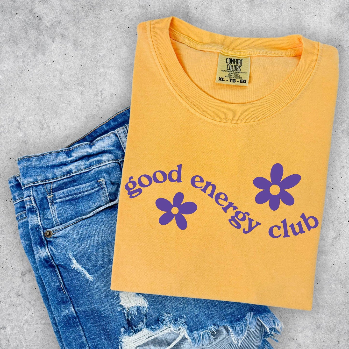 Full Size Good energy club Graphic Tee