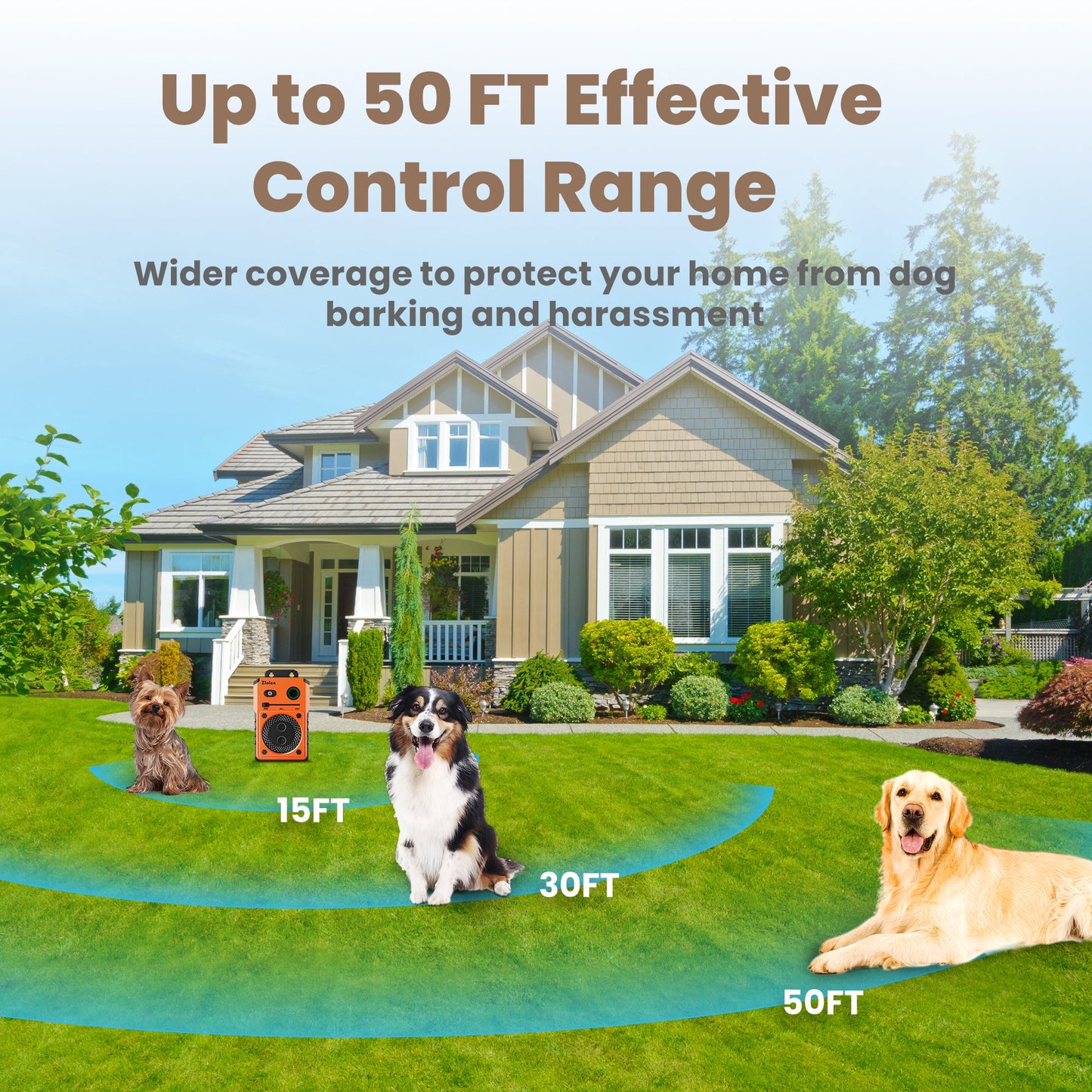 Anti-Bark Ultrasonic Repeller Box U11（Home Using）