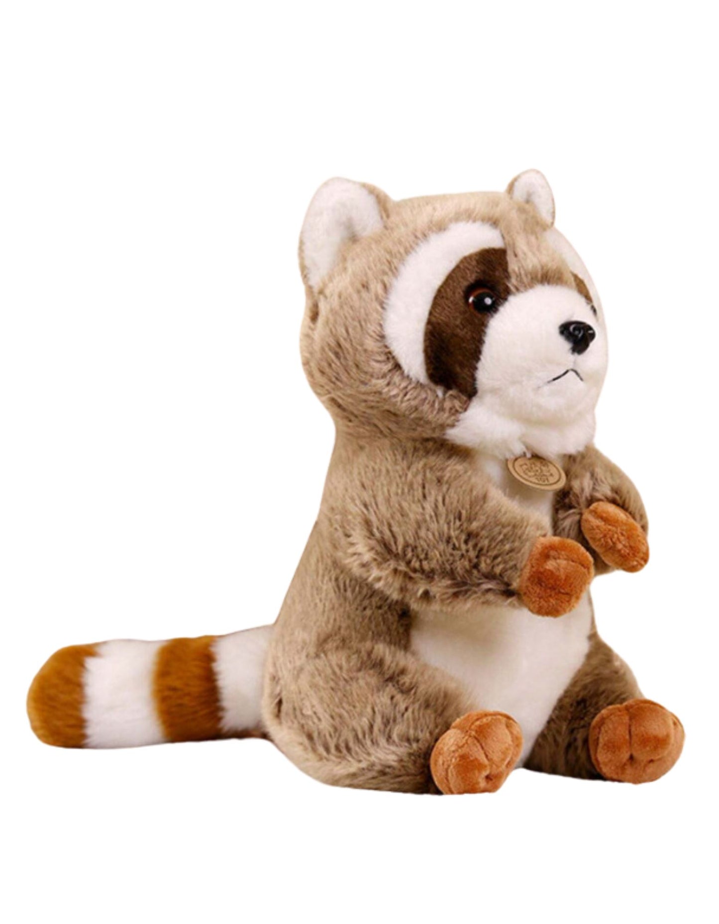 7" (Inch) Stuffed Raccoon Plush Animal Toy