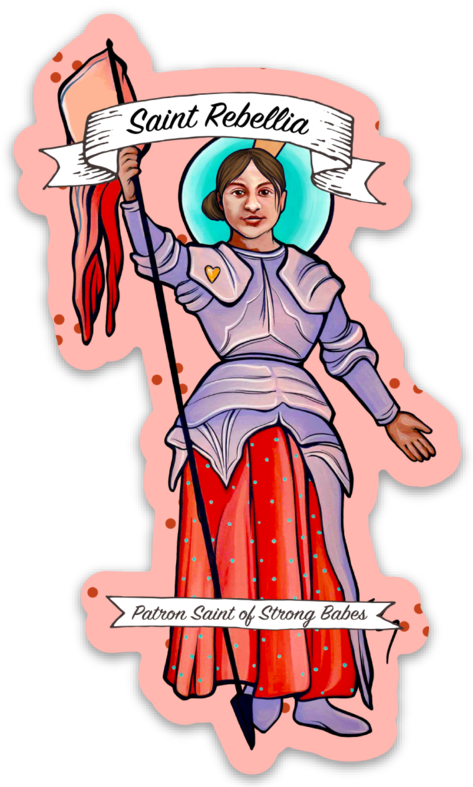 Saint Rebellia Sticker