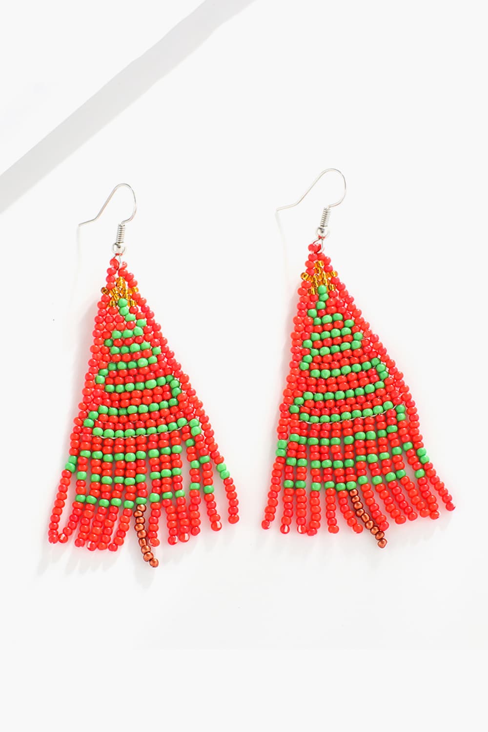 Christmas Beaded Earrings