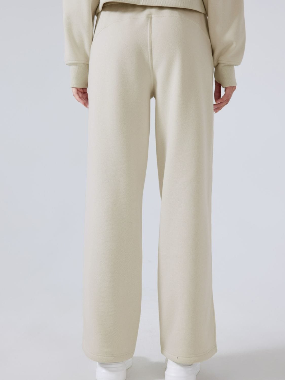 Drawstring Wide Leg Pants