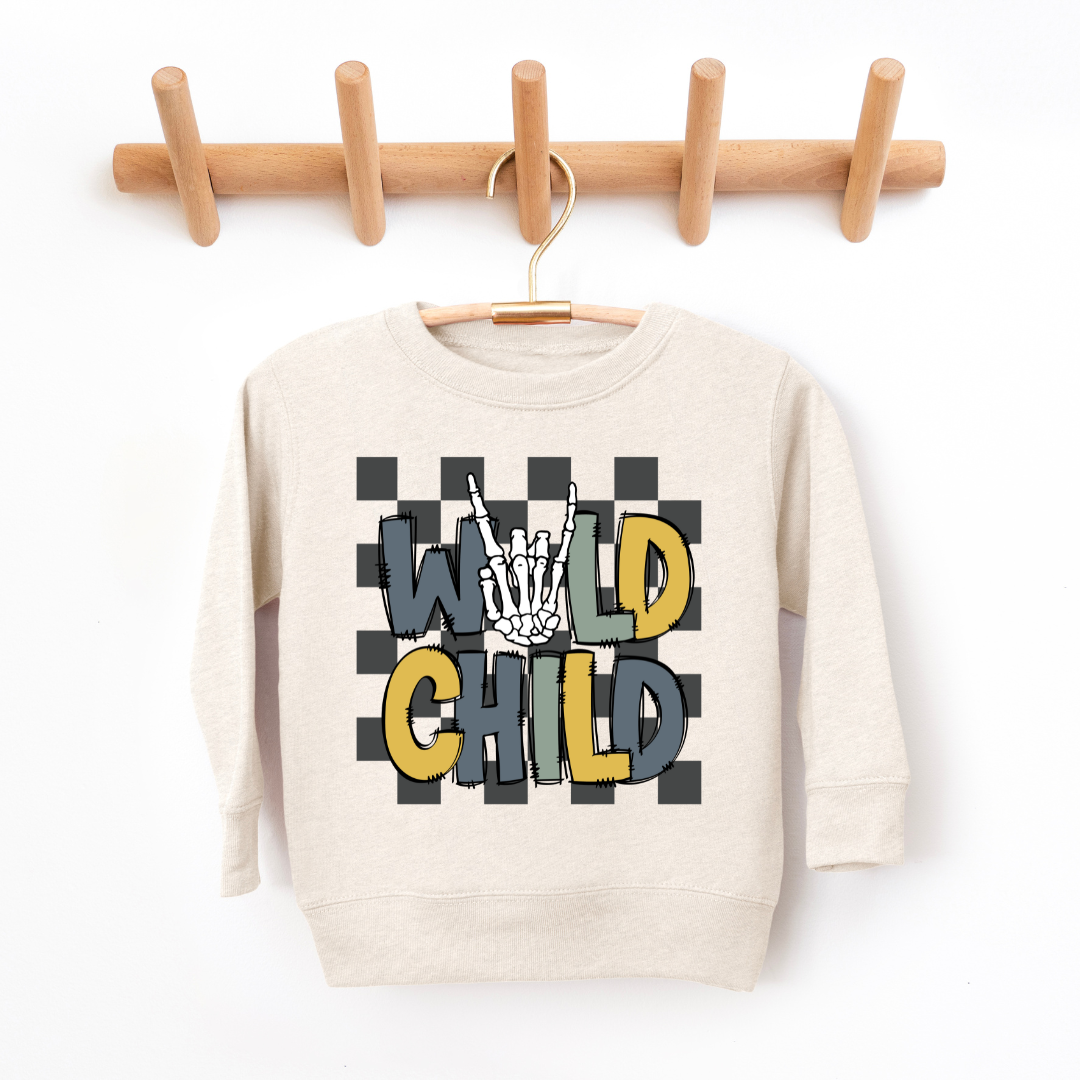 Wild Child Youth & Toddler Sweatshirt SZ 2T-YXL