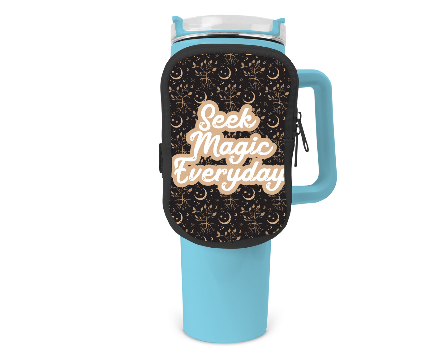 Seek Magic Everyday Zippered Pouch/Bag For 40oz Tumbler (Bag Only)