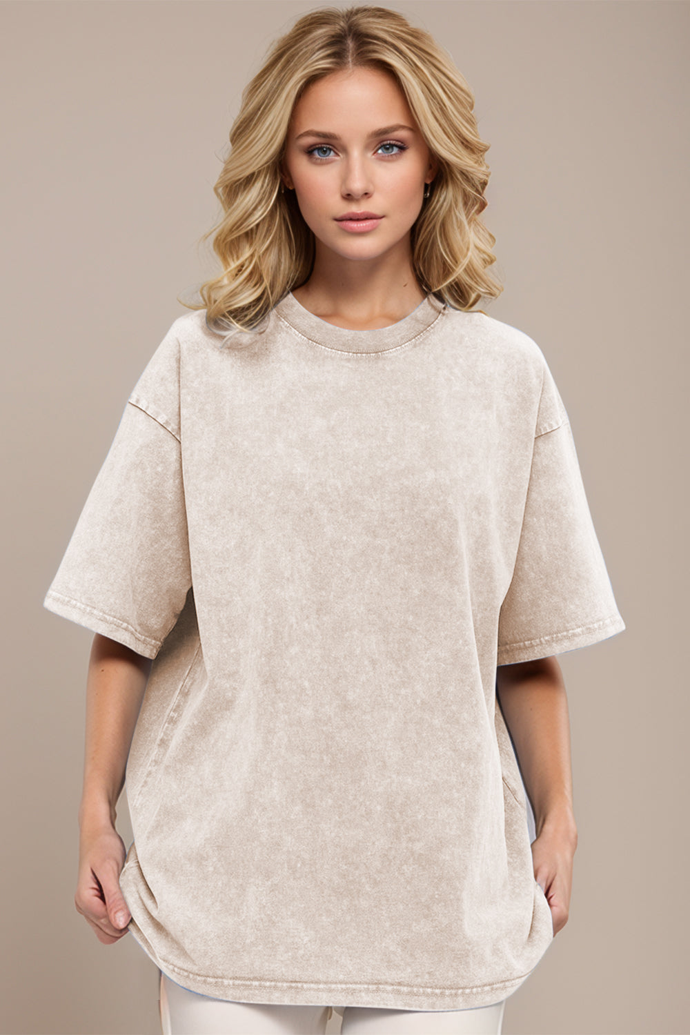 Basic Bae Round Neck Half Sleeve T-Shirt