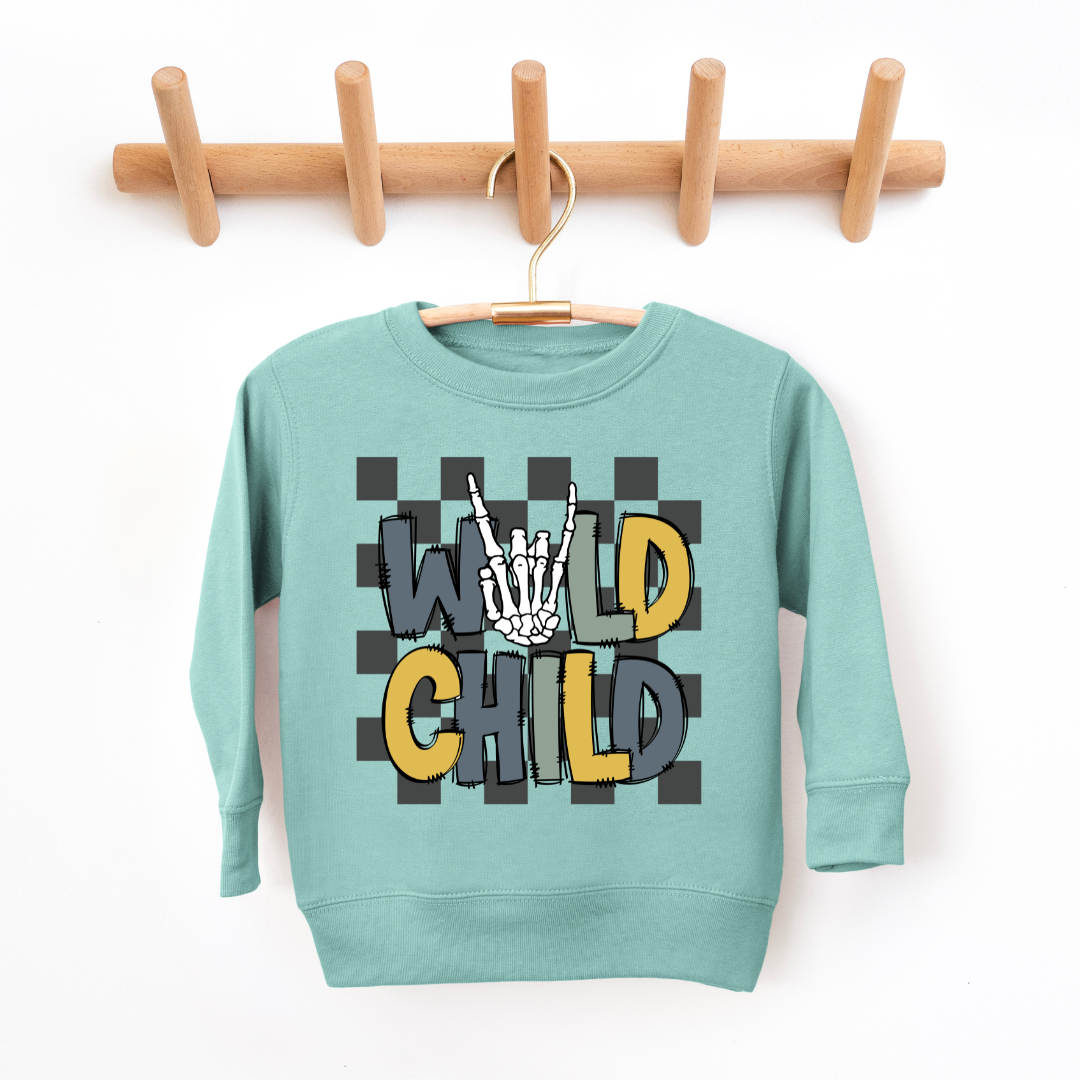 Wild Child Youth & Toddler Sweatshirt SZ 2T-YXL