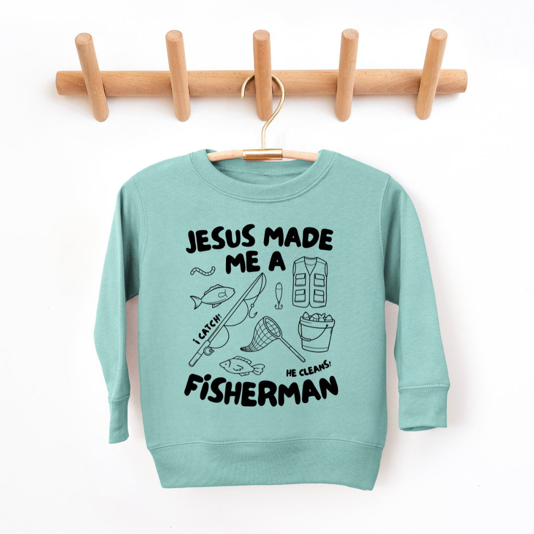 Fisherman Youth & Toddler Sweatshirt SZ 2T-YXL