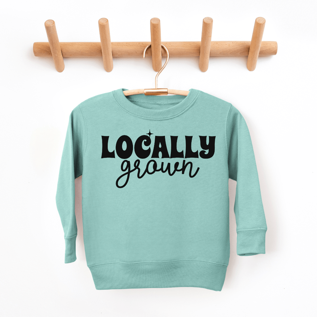 Locally Grown Youth & Toddler Sweatshirt SZ 2T-YXL