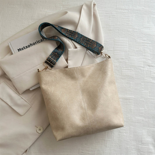 Sage & Lynnia PU Leather Adjustable Strap Shoulder Bag