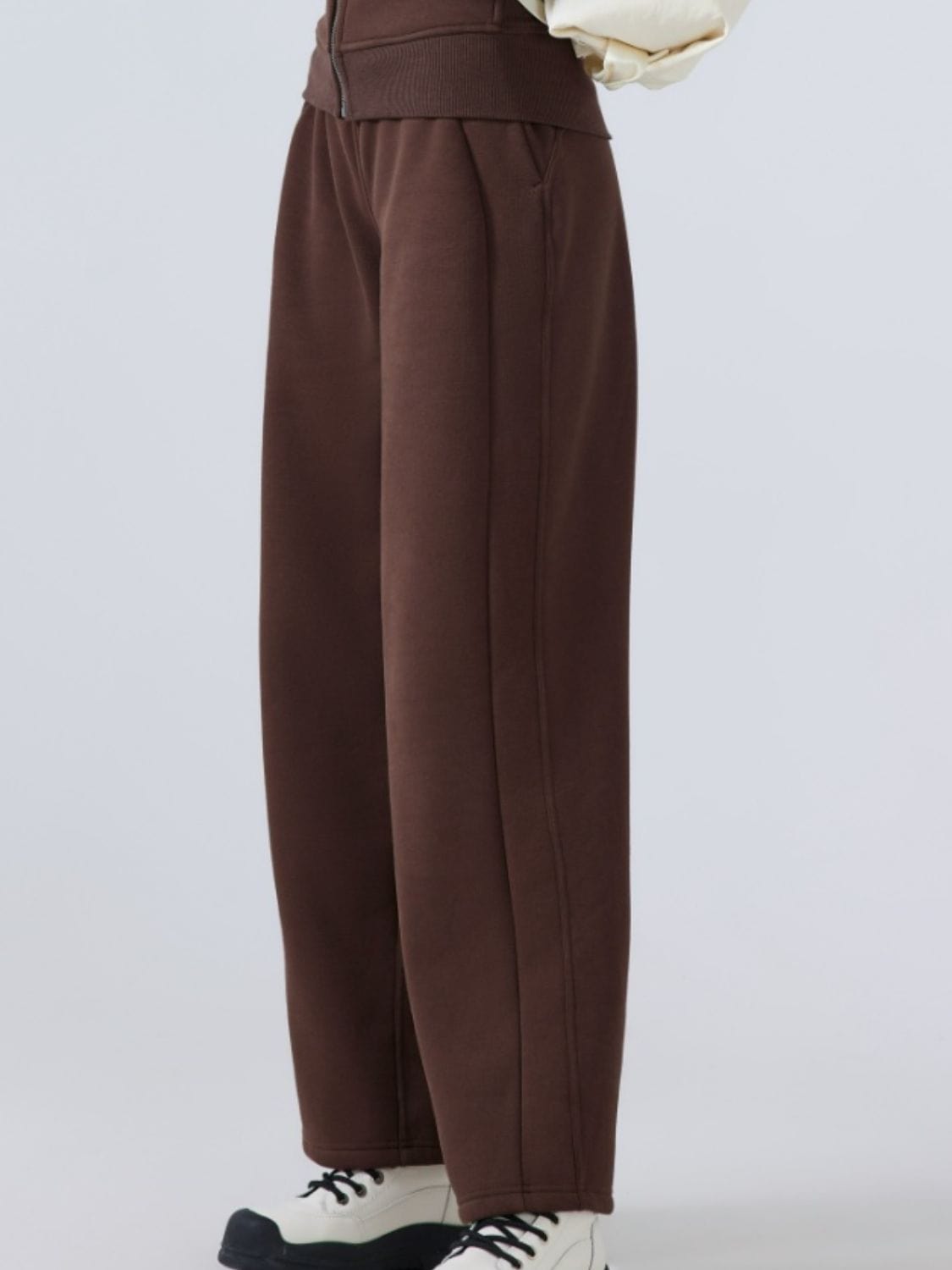 Drawstring Wide Leg Pants