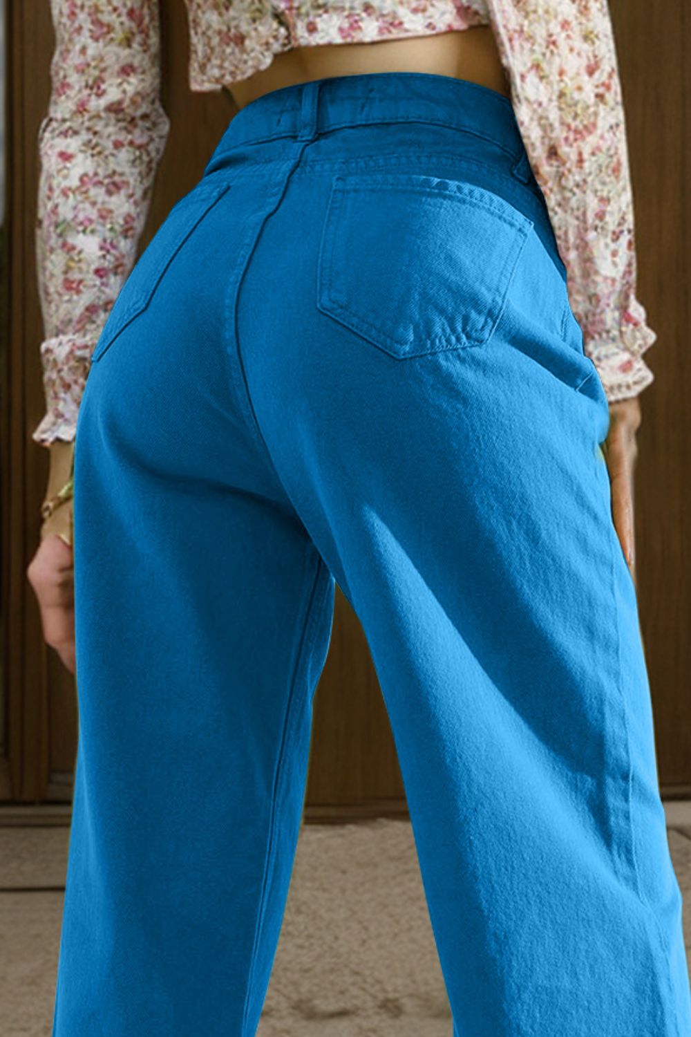 BeautifulBea Wide Leg Jeans with Pockets