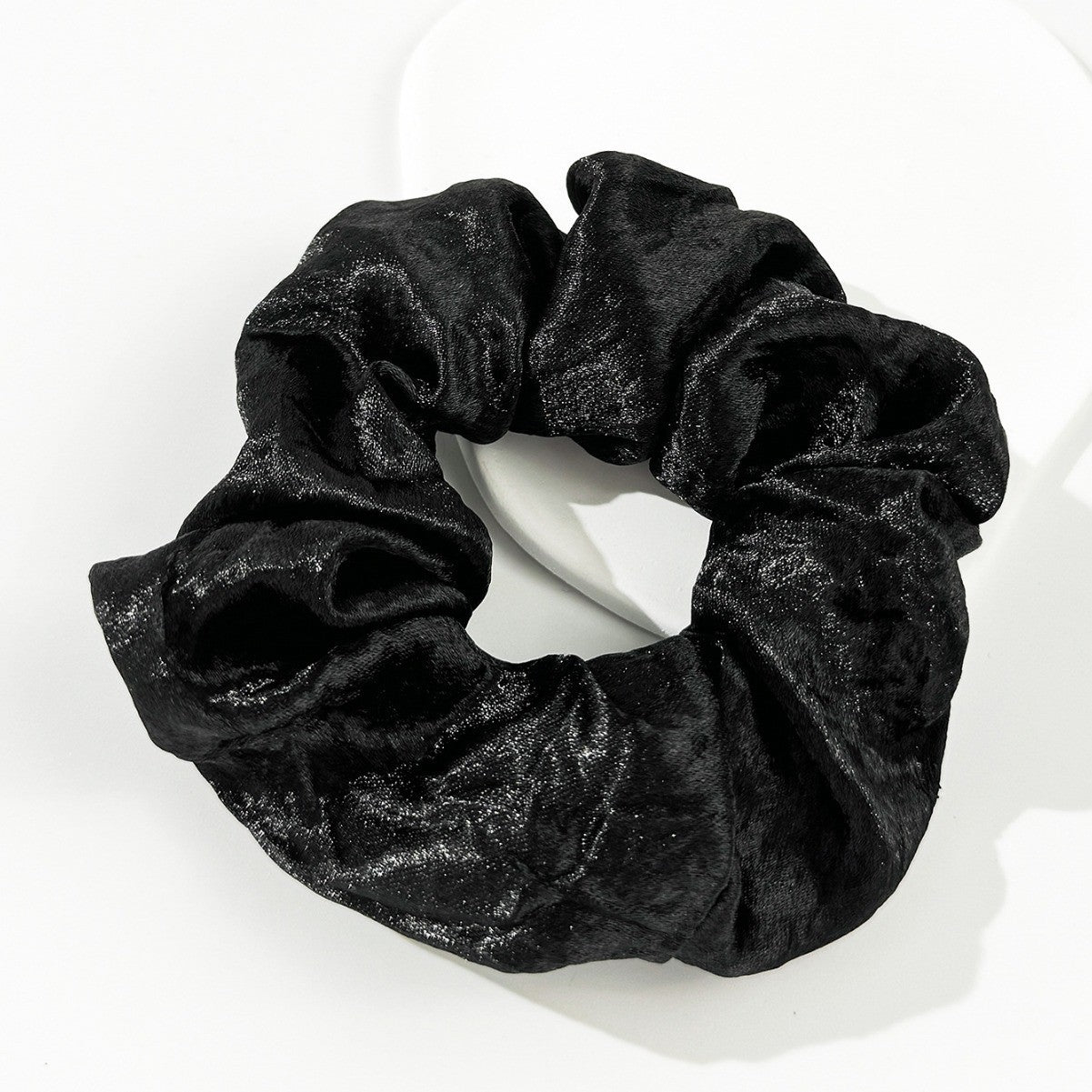 3-Piece Polyester Elastic Hair Scrunchy