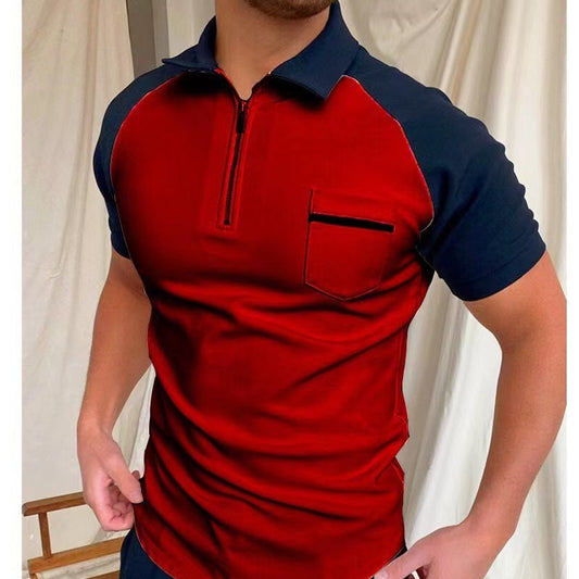 Men's Full Size Polo Shirt Quick Dry Tactical Pique Jersey Golf Shirt