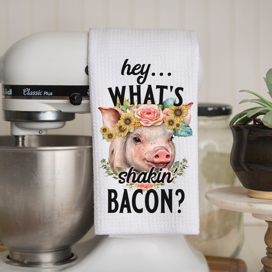 What's Shakin Kitchen Tea Towel