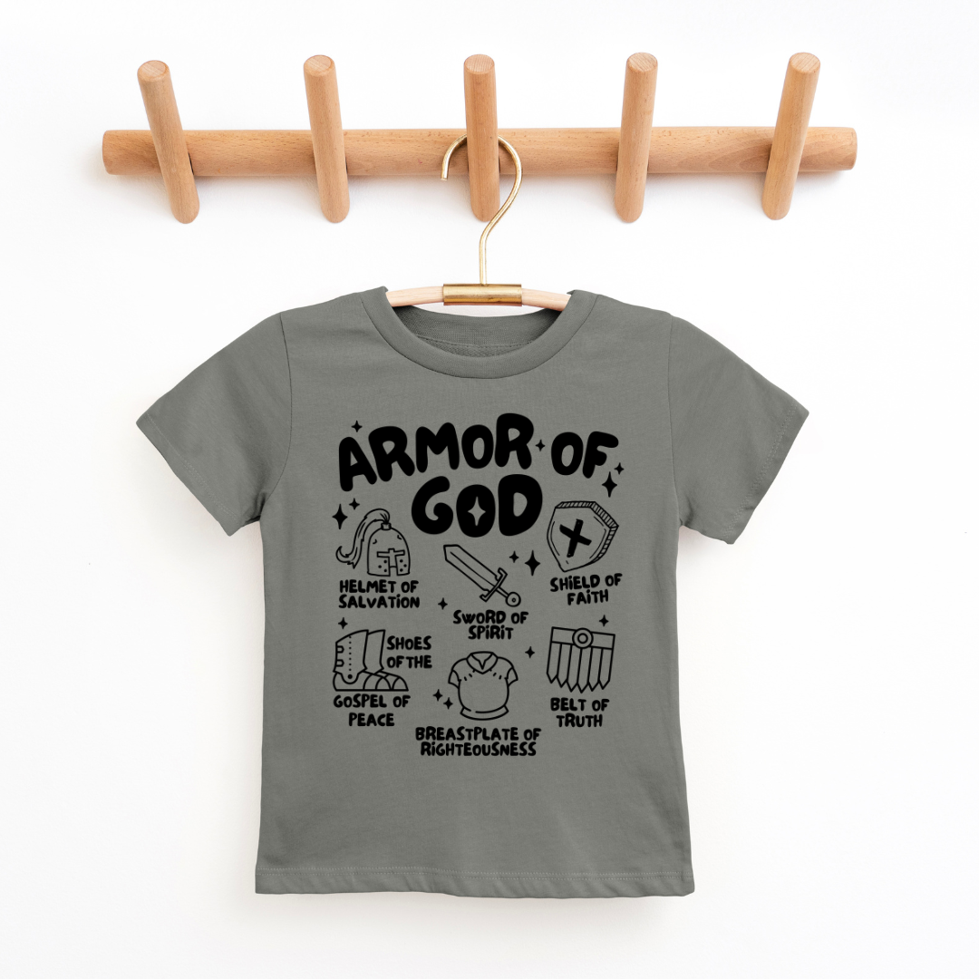 Armor Of God Youth & Toddler Graphic Tee SZ 2T-Y20