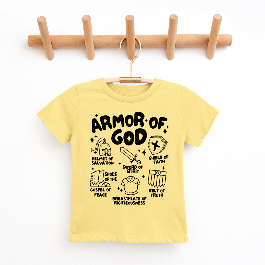 Armor Of God Youth & Toddler Graphic Tee SZ 2T-Y20