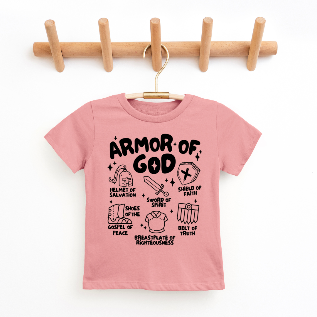 Armor Of God Youth & Toddler Graphic Tee SZ 2T-Y20