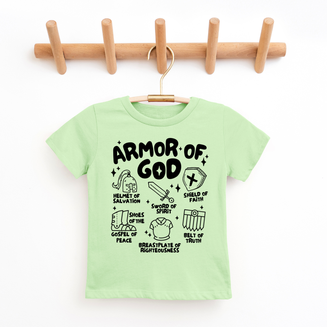 Armor Of God Youth & Toddler Graphic Tee SZ 2T-Y20