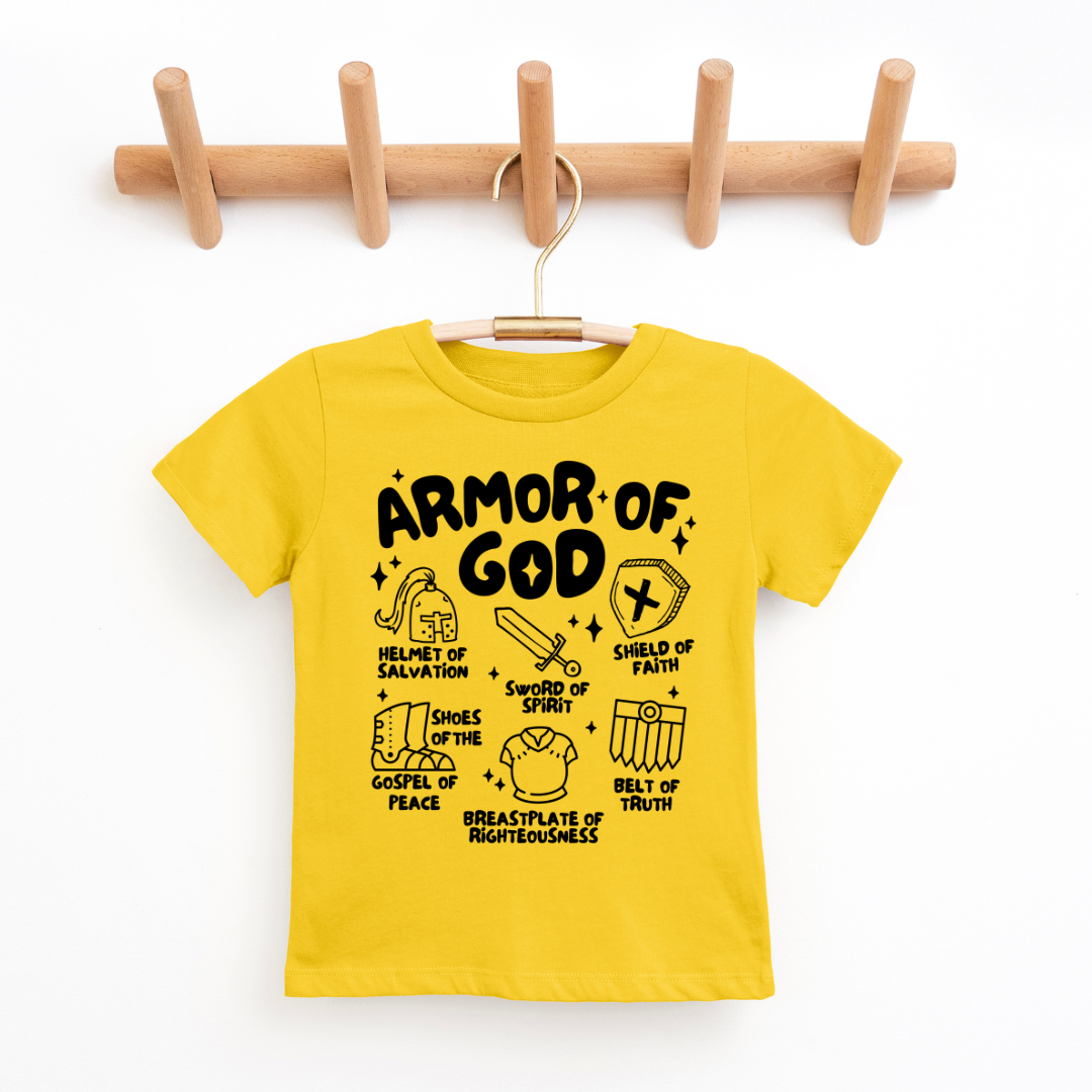 Armor Of God Youth & Toddler Graphic Tee SZ 2T-Y20