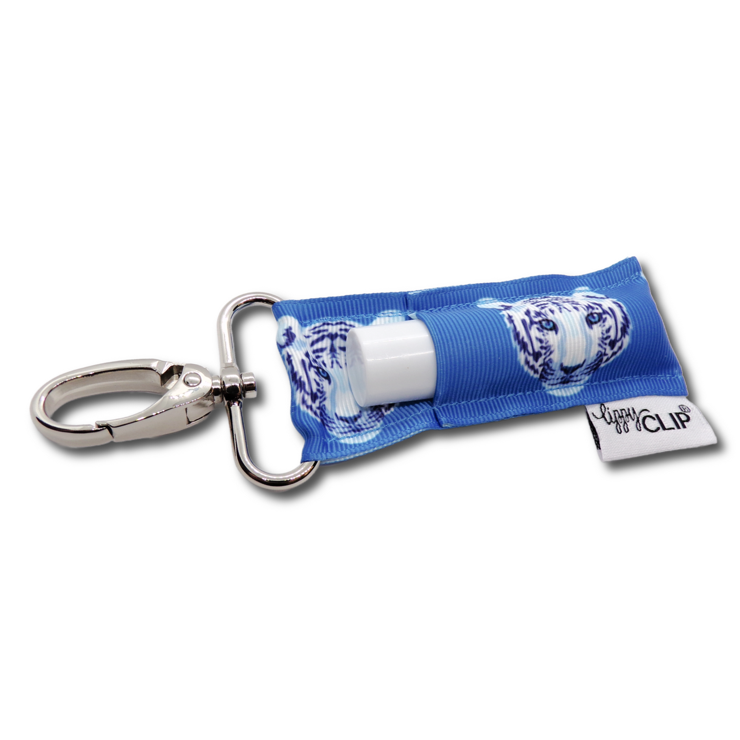 Blue Tiger LippyClip® Lip Balm Holder